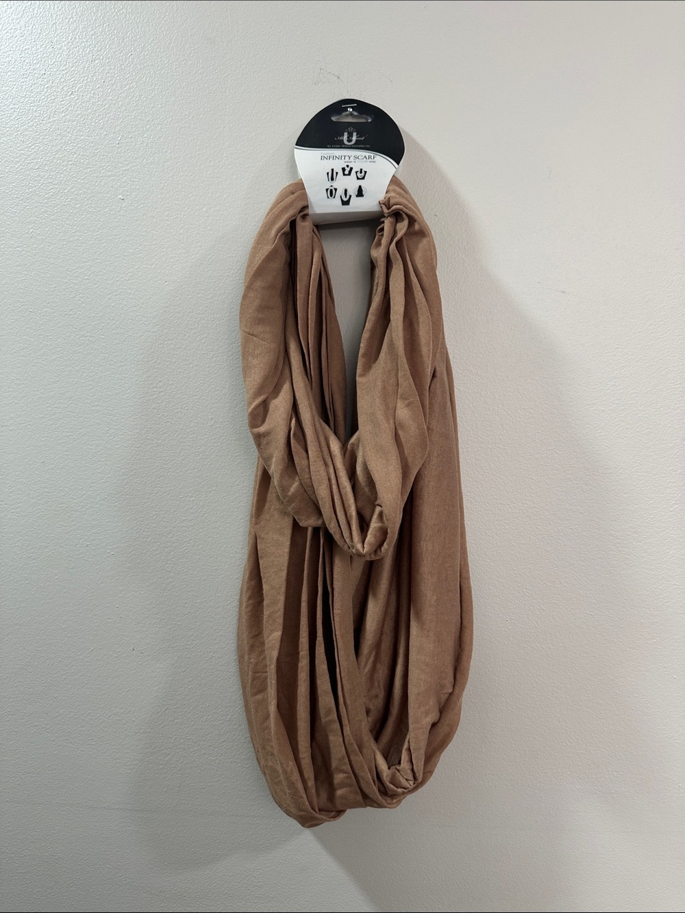 Women's Infinity Scarf - Taupe